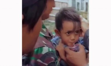 ببینید | نجات یک کودک پس از سه روز از زیر آوار!