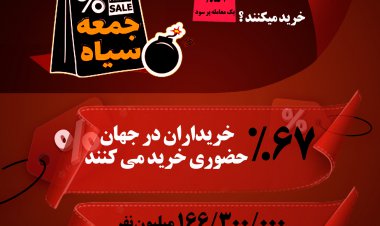 اینفوگرافیک | جمعه سیاه، حراج  سفید