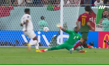 گل دوم پرتغال به غنا توسط ژائو فلیکس