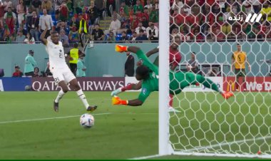 گل سوم پرتغال به غنا توسط رافائل لیائو