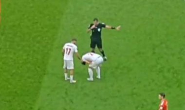 مصدومیت جزیی سردار در شروع نیمه دوم‌