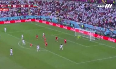 شوت دیدنی مهدی ترابی که با حداقل اختلاف از کنار تیرک به بیرون رفت