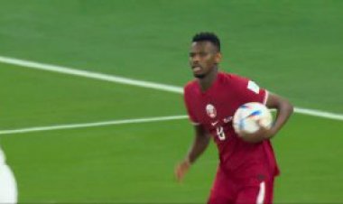 گل اول قطر به سنگال توسط محمد مونتاری