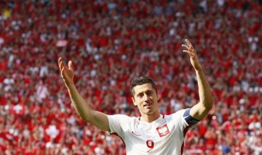 گل دوم لهستان به عربستان توسط لواندوفسکی