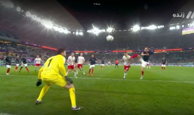 گل اول دانمارک به فرانسه توسط کریستینسن