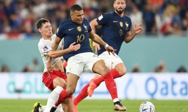 گل‌ اول‌ فرانسه توسط کیلین ام‌باپه