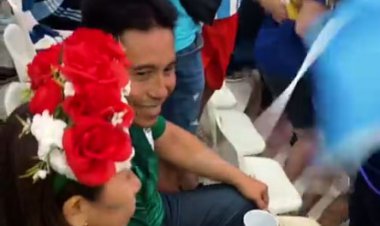 وقتی اشتباهی  در جایگاه تیم رقیب صندلی میگیری!