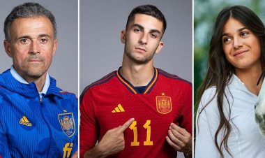 شوخی جالب سرمربی اسپانیا با نامزد دخترش