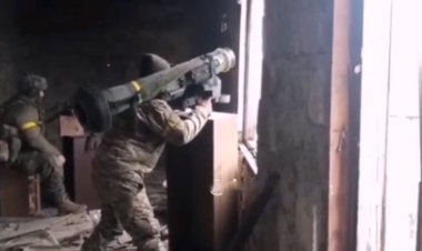 ببینید | لحظه شلیک موشک اوکراینی از یک ساختمان متروکه