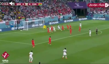 گل اول غنا به کره جنوبی توسط محمد سالیسو