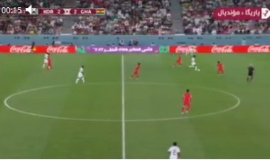 گل سوم غنا به کره‌جنوبی توسط کودوس