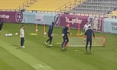 آخرین تمرین تیم ملی پیش از بازی آمریکا