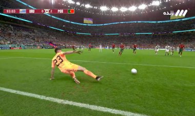 گل دوم برای پرتغال از روی نقطه پنالتی