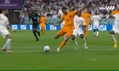 گل اول هلند به قطر