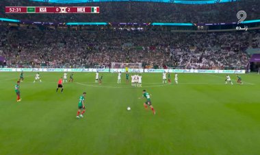 گل دوم مکزیک به عربستان