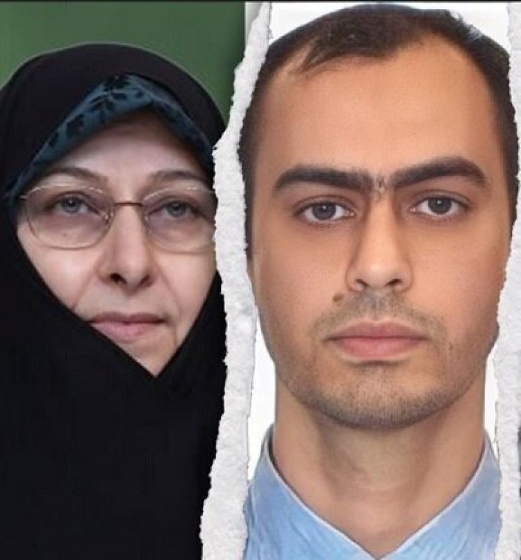 دولت به انسیه خزعلی «تذکر» داد، پسرش به ایران بازگشت