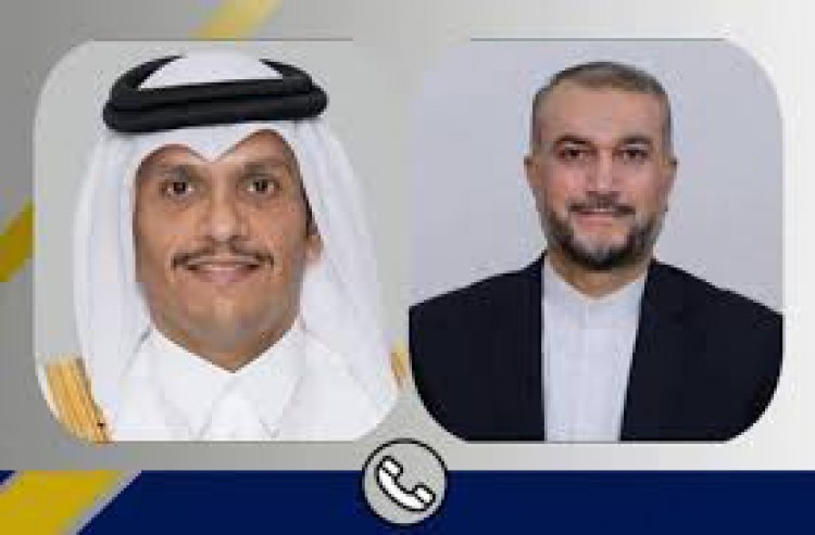 گفتگوی تلفنی امیرعبداللهیان با همتای قطری