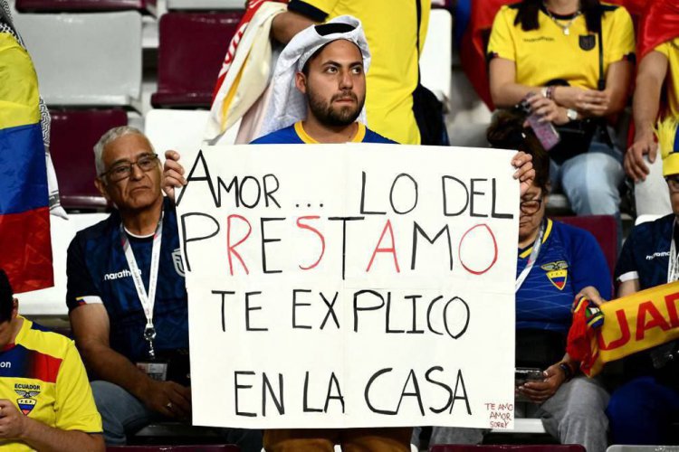 ترس فوتبالدوست اکوادوری از همسرش؛ عزیزم توضیح می‌دهم!