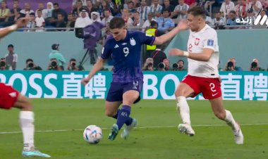 گل دوم آرژانتین به لهستان