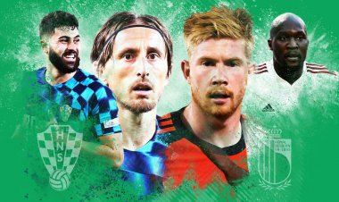 ترکیب دو تیم کرواسی و بلژیک اعلام شد