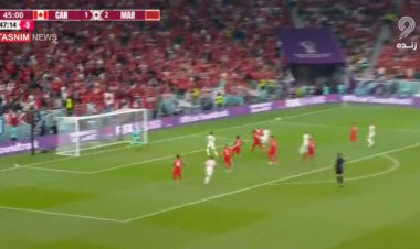 گل سوم مراکش به کانادا توسط یوسف النصیری که آفساید اعلام شد