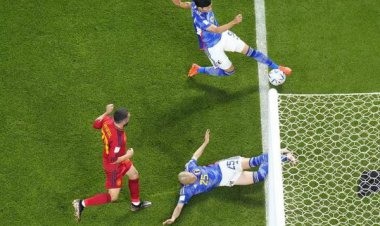 بررسی صحنه مشکوک گل ژاپن به اسپانیا