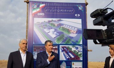 آغاز عملیات احداث نیروگاه اتمی «کارون» با حضور رئیس جمهور