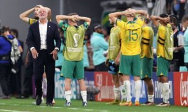 ببینید | ذوق‌زدگی بازیکنان تیم ملی استرالیا از دیدن لیونل مسی