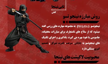 اینفوگرافیک | نینجا جنگجویانی از جنس سایه