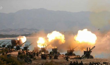 شلیک ده‌ها گلوله کره شمالی به سمت مرزهای کره جنوبی   