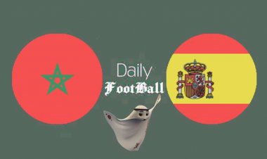 اعلام ترکیب اسپانیا و مراکش