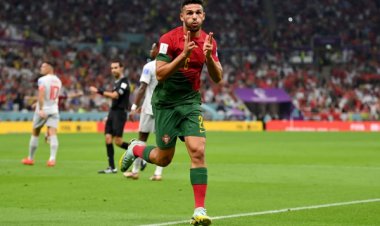 دبل راموس، گل سوم پرتغال به سوئیس