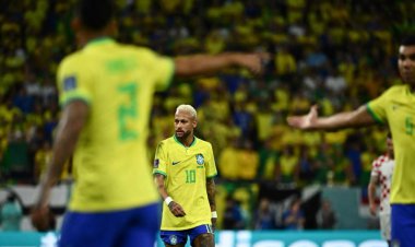 عکس| اشک های نیمار پس از حذف از جام جهانی 2022