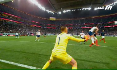 گل دوم فرانسه به انگلیس