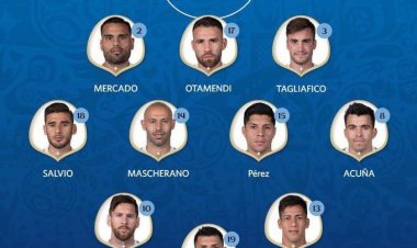 ترکیب آخرین دیداری که آرژانتین در جام جهانی 2018 مقابل  کرواسی قرار گرفت