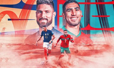 مصدومان و غایبین بازی فرانسه - مراکش