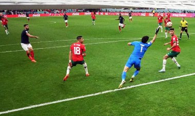 گل دوم فرانسه به مراکش