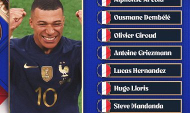 10 بازیکن فرانسه سابقه قهرمانی در 2018 را دارند