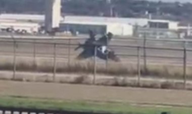 ببینید | لحظه سقوط عجیب جنگنده اف ۳۵ آمریکا