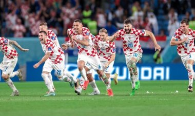 جشن سومی بازیکنان کرواسی