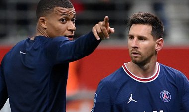 خوش و بش مسی و امباپه