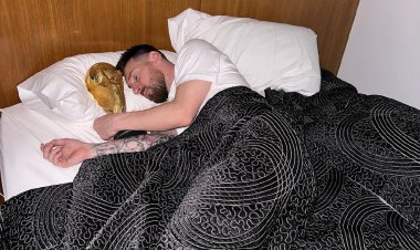 خواب خوش «مسی» کنار جام طلا