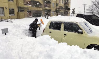 برف سنگین ۱۴ کشته در ژاپن برجای گذاشت