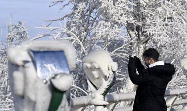 عکس| نیاگارا یخ زد