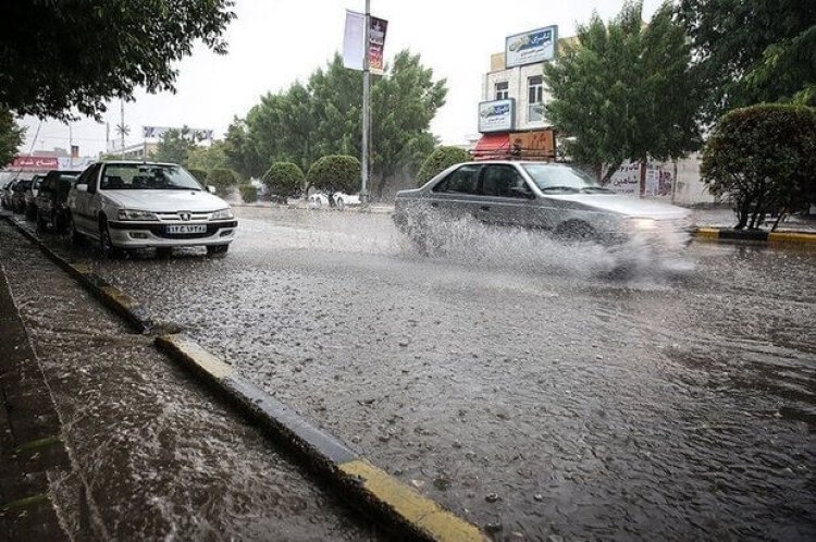 بارش‌ها از فردا در بوشهر شدت می‌گیرد