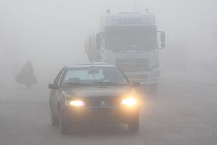 هشدار نارنجی وقوع مه و کاهش دید در راه‌های خوزستان