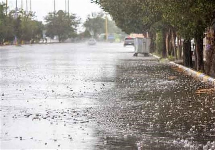  ثبت بیشترین میزان بارندگی در شوش