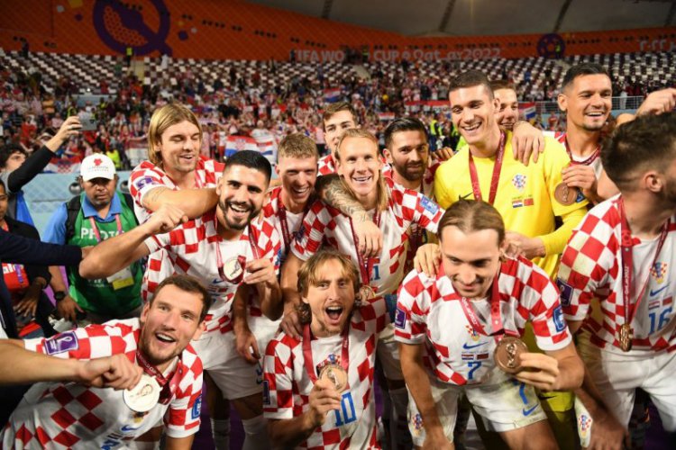 کرواسی بالاتر از ایتالیا و اسپانیا در رتبه هفتم دنیا
