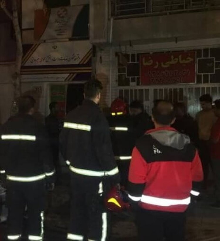 آتش سوزی در استودیوی موسیقی شیراز فرو نشست