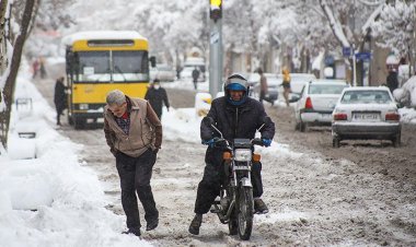 بارش های شدید برف و باران در راه کهگیلویه و بویراحمد